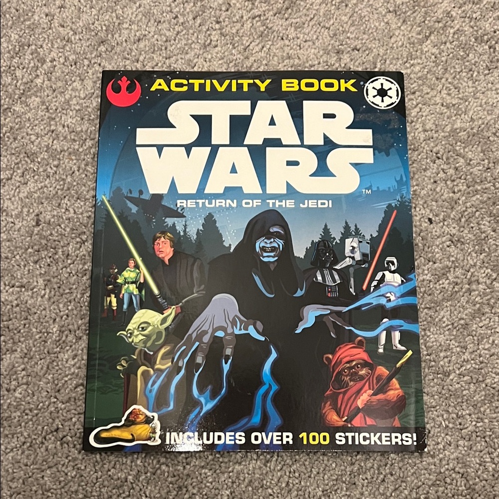 Star Wars Return of the Jedi Activity Book Brand New